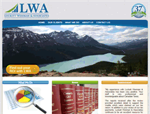 Tablet Screenshot of lwatax.com